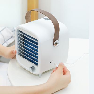 China With Ice Tank Home Office Personal Mini Portable Air Cooler Personal Space Cooling Sprayer Air Conditioner for sale