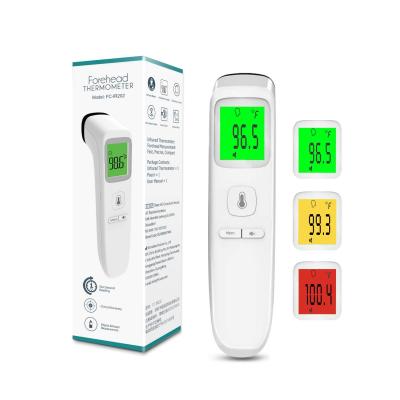 China Handheld Infrared Forehead Shenzhen Digital LCD Non-contact Fever Forehead Body Thermometer for sale