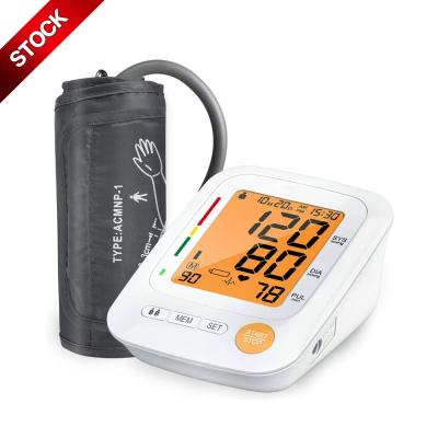 China Smart Self-test Blood Pressure Monitor Arm Type Automatic Digital Voice Broadcast Blood Pressure Monitor For Home Hospital for sale