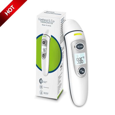 China Finicare Factory Stock Digital Forehead/Ear Baby Dual Mode Infrared Thermometer Forehead/Ear for sale