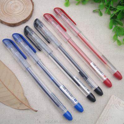 China High Quality Plastic Gel Ink OT-102-A Normal Cheap Pen Pen Promotional Pen for sale