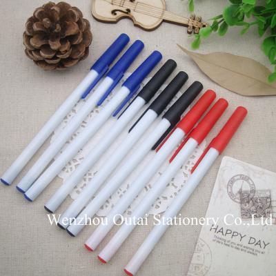 China office & Plastic Ball Pen Promotional Pen Office Supply School Pen OUTAE Bestselling Stick Logo PenGift OT-928 for sale