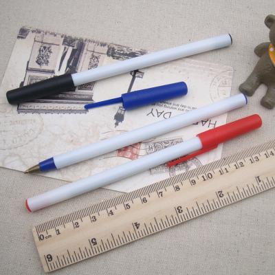 China office & OT-928 School Pen OUTAE Stick Ball Pen Cheap Simple Plastic Ballpoint Pen for sale