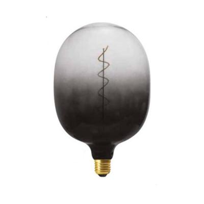 China Dimmable Vintage Indoor Light Bulbs Glass Cover 4w Gradient Color Led Filament Bulb for sale