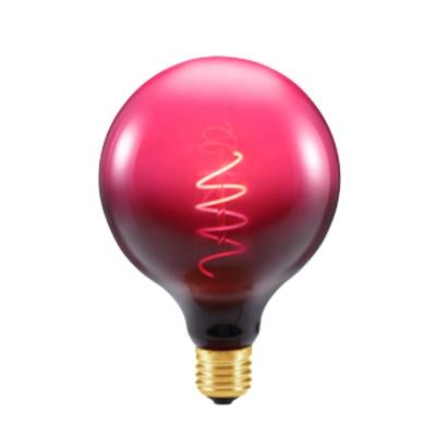 China Pastel residential gradient e27 led bulb filament christmas dimmable led decoration bulb 2200K customize filament bulb for sale