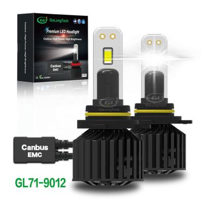 China Auto Led Headlight 9012 Brightest Car GL71 Led Headlight 9005 9006 H8 H7 Bulbs C321 for sale