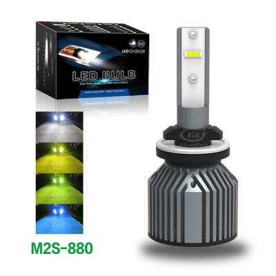 China Super bright led headlight and fog light bulbs M2S 880 50W Golongtech 20000lm led car light C6 880 auto led car headlights faros led led bombilla for sale