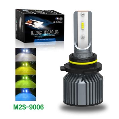 China Super bright car light C6 9006 led car light bulbs M2S 9006 50W Golongtech 20000lm auto faros led bombilla 9006 led headlight bulbs for sale