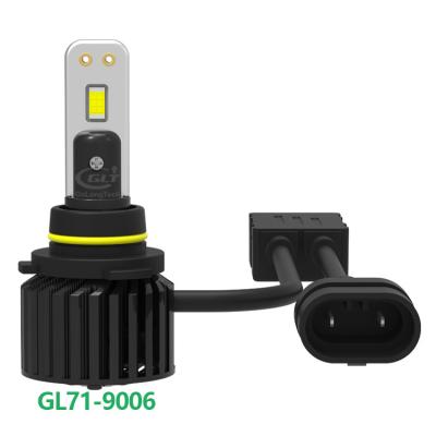 China Automotive Led Headlight GL71 9006 LED High Brightness Led Headlamp H7 H16 9006 H3 Led Headlight Bulbs C321 for sale