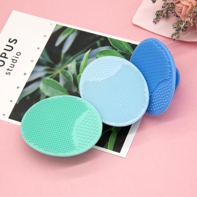 China Soft Silicone Face Scrubber Exfoliator DEEP CLEANSING Facial Cleansing Brush for Woman and Man for sale