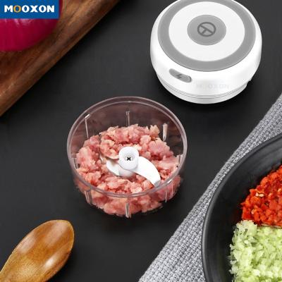 China 2022 NEW Kitchen Accessories Stainless Steel Viable Meat Mincing Press Chopper Vegetable Slicer Electric Garlics Presser for sale