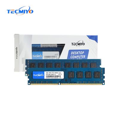 China Tecmiyo DDR3 8GB Lifetime Warranty Non Amortized Desktop RAM 1333MHZ PC3 10600U CCE For Desktop RAM Memory for sale