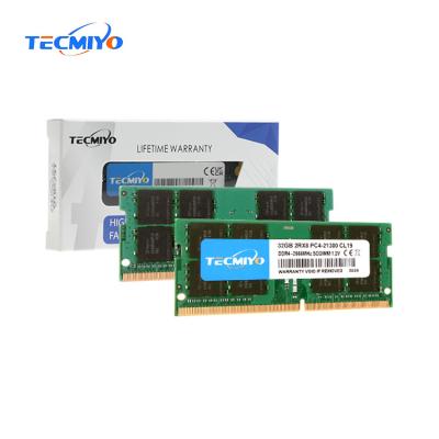 China Wholesale Tecmiyo 2666mhz 32gb PC4 LAPTOP Ram 2666 Memoria ddr4 32 gigabyte Ram 21300 Laptop RAM for sale