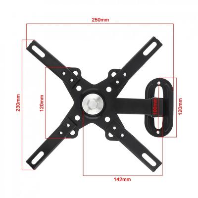 China Universal 12KG TV Wall Mount Bracket Adjustable Flat Panel TV Frame Support 30 Degree With Small Wrench 14 32 Inch 006 for sale