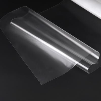 China Polyester-Film-Stickerei-Gewebe PO 0.1mm lamellierte klebendes zu verkaufen