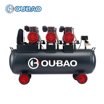 China Customized 100L 1.5kw oil free portable oil free air compressor on sale for sale