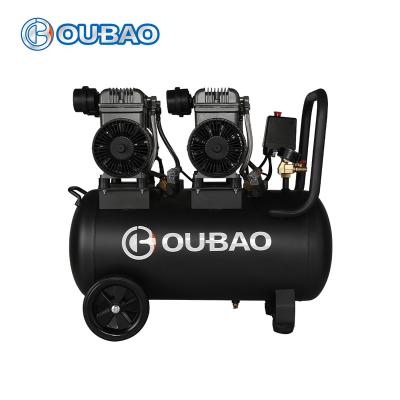 China Hotsale 50L Mini Oil Free Portable Oil Free Air Compressor On Sale for sale