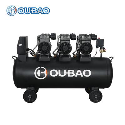 China China factory direct sale 100L portable oil free air compressor for sale for sale