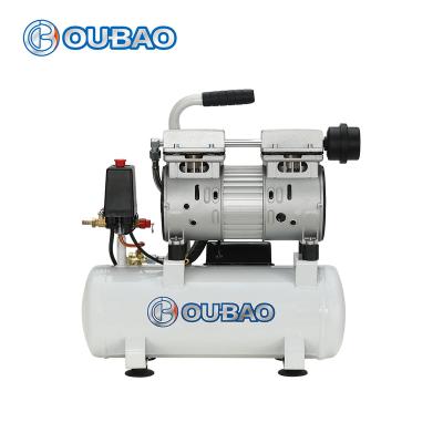 China Hotsale 9L 550W Oil Free Electric Air Compressor Silent Machine For Sale for sale