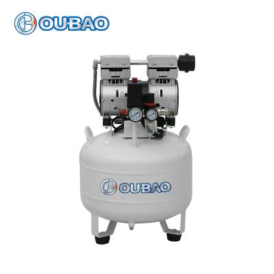 China Factory direct sale 50L 750W silent oil free air compressor on sale for sale