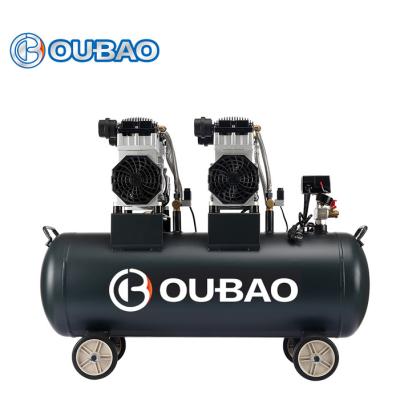 China Best price 50L 1100w silent electric oil free air compressor on sale for sale