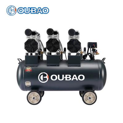 China China 100L 1500w high quality oil free quiet oil free air compressor on sale for sale