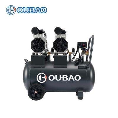 China Best Price 50L 1500w Oil Free Silent Low Noise Air Compressors For Sale for sale