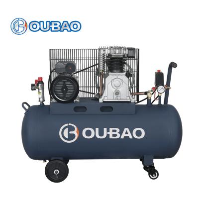 China Best Price 2.2kw 3hp Oil Free Car Portable Industrial Belt Driven Air Compressor for sale