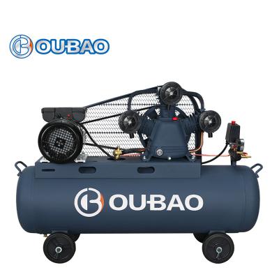 China Best Price 3kw 4hp Oil Free Portable Industrial Belt Driven Air Compressor Machine for sale