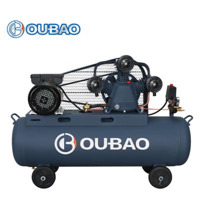 China Hotsale 3kw 4hp Oil Free Industrial Portable Belt Driven Air Compressor Machine for sale