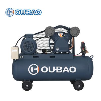 China Hotsale 380V 4kw 5.5hp Oil Free Industrial Mini Air Compressor Belt Driven Machine for sale