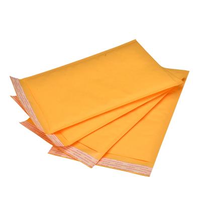 China Wholesale Protection Gold Kraft Paper Air Cushion Cloth Packing Kraft Bubble Mailer for sale