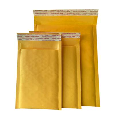 China Eco-friendly Moisture Proof Kraft Paper Self Sealed Mailer Mailer Bubble Moisture Proof Padded Packaging Envelope for sale