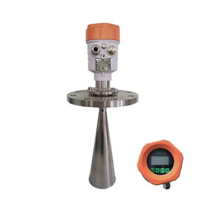 China Solid Particle HCCK Lime Powder Tank Meter High Frequency Radar 26ghz Level Transmitter for sale