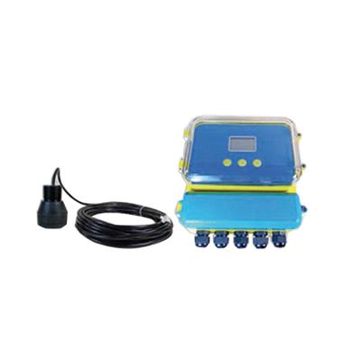 China Liquid; Solid Lever Corrosive Sensor Sludge Level Gauge HCCK Leve Ultrasonic Meter for sale