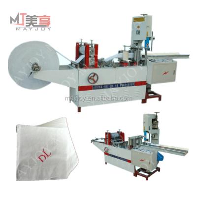 China High Speed ​​Restaurant Mayjoy 0-600sheets/min Tissue Paper Fold Napkin Machine for sale