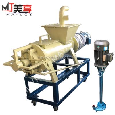 China factory cow dung separator/pig manure drying machine/chicken manure drying machine with knife pump for sale