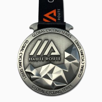 China Custom high quality 3D metal marathon sport medal from Europe manufacturer for sale