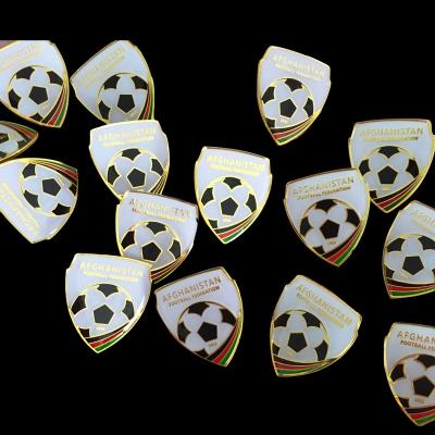 China high quality cheap 3D soccer pin badge for sale