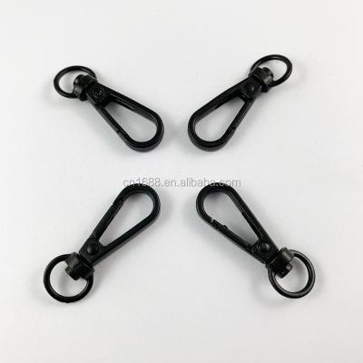 China Fashion Style Metal Hook Swivel Lobster Claw Clasp Antioxidant Coating Snap Hook for sale