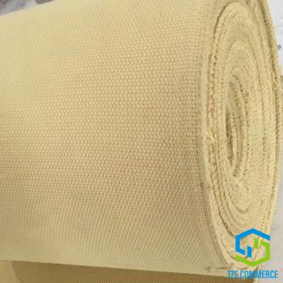 China Aramid 1313 Airslide Band Aramid Conveyer Belt Canvas Belt Aerating Plate Fabric for sale