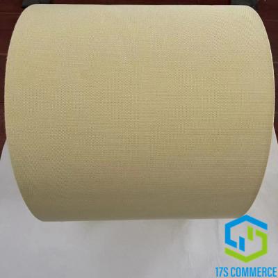 China Aramid 1414 Airslide Band Aramid Conveyer Canvas Belt Aerating Plate Fabric Fireproof Band à venda