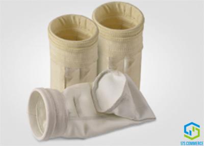 China Round Fiberglass Filter Bags Good Dimension Stability for sale