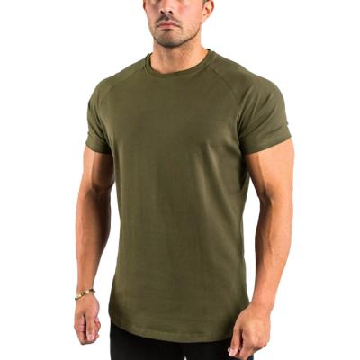 China Custom Mens Anti Pilling Muscle Fitted Printed Soft 100% Cotton T-Shirt for sale