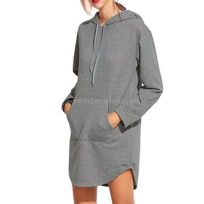 China Custom French Curve Bottom Terry Newly Designed Oversized Anti-pilling Hoodie For Women for sale