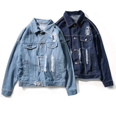 China OEM cheap high quality custom made denim jacket viable factory wholesale men's wash jacket for sale