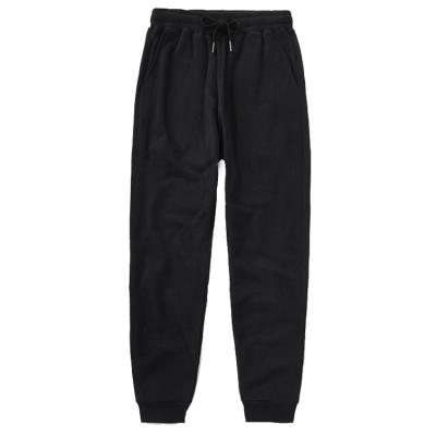 China Eco-Friendly Mens Crop 50%Cotton 50% Polyester Casual Joggers Slim Sweatpants for sale