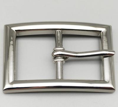 China Pin Buckle Size 25mm Inner Pin Buckle Zinc Alloy Polished Buckle for sale