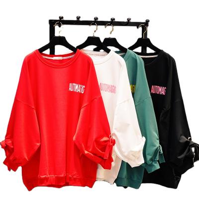 China Wholesale Anti Shrink Cotton Blend Cut Out Sleeve Sweatshirts For Women for sale