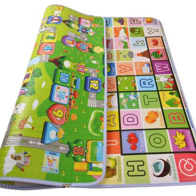 China Toy High Quality No-Toxic Foam Educational Printing Mat For Baby Play EPE for sale